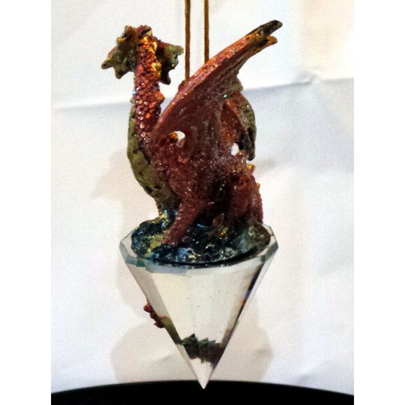 Diamond Dragon 2019 Gothic Holiday Christmas Ornament - Picture 7 of 11